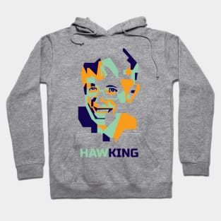 Hawking in WPAP Popart Hoodie